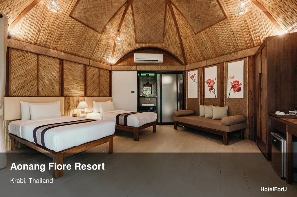 Aonang Fiore Resort in Krabi — 4-star hotel with pool & Wi-Fi