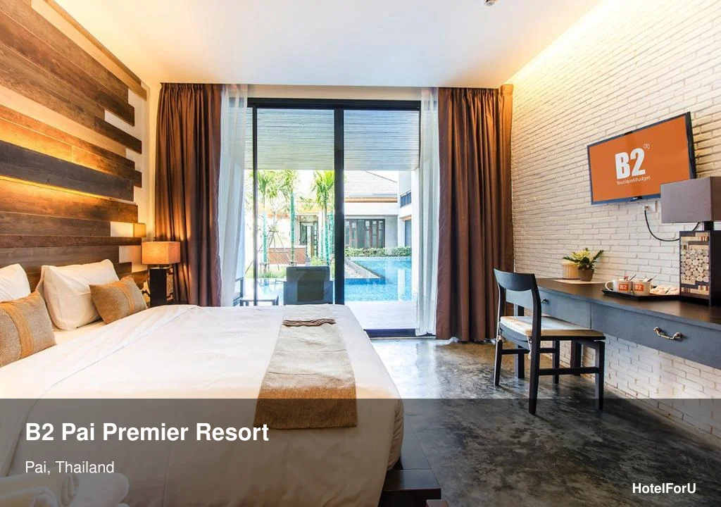 B2 Pai Premier Resort — Pool, Free Wi-Fi & Services