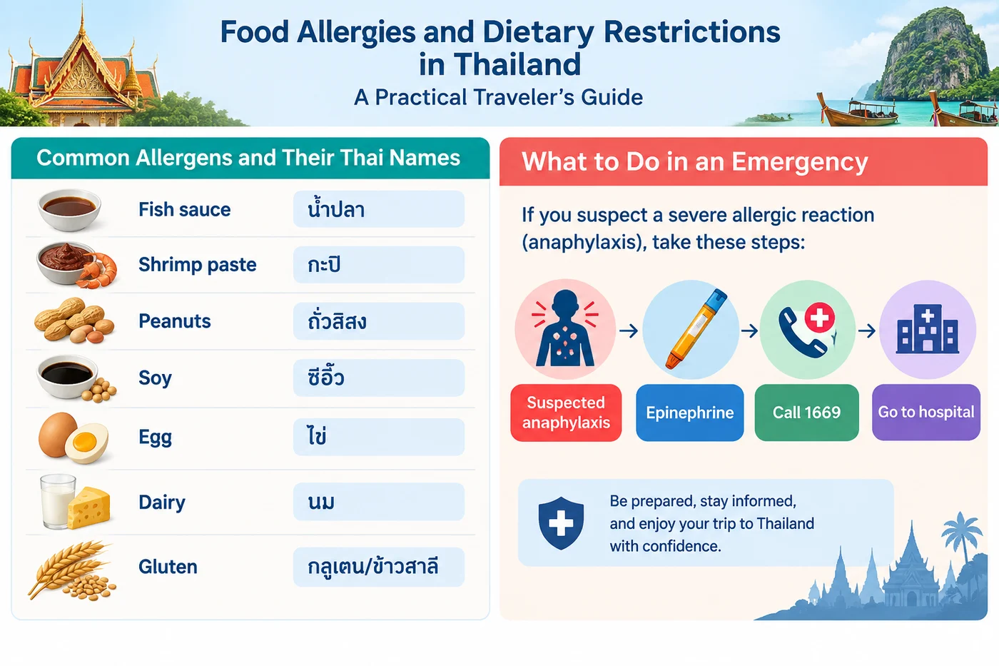 food allergies in Thailand