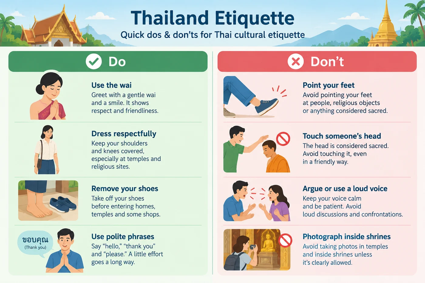 Thailand etiquette