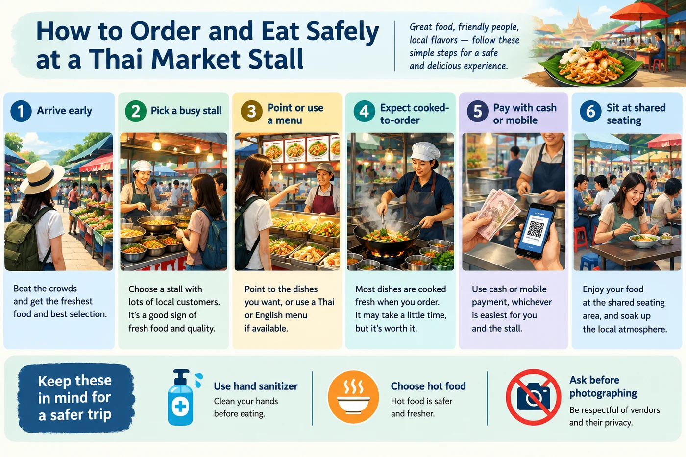 food markets in Thailand