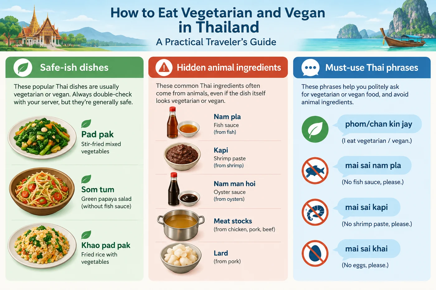 vegetarian food in Thailand