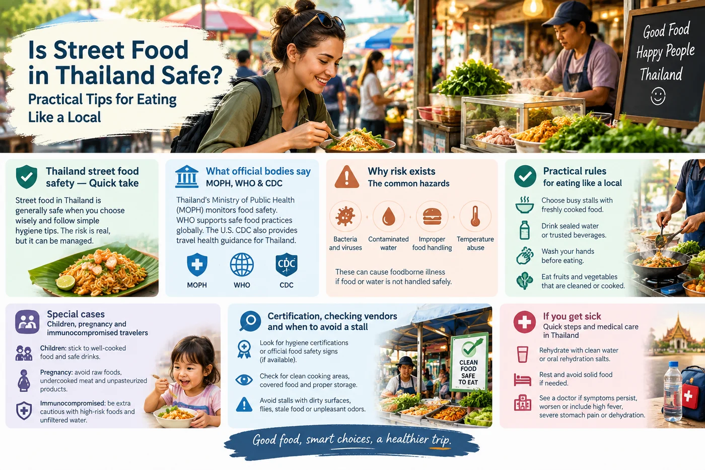 Thailand street food safety