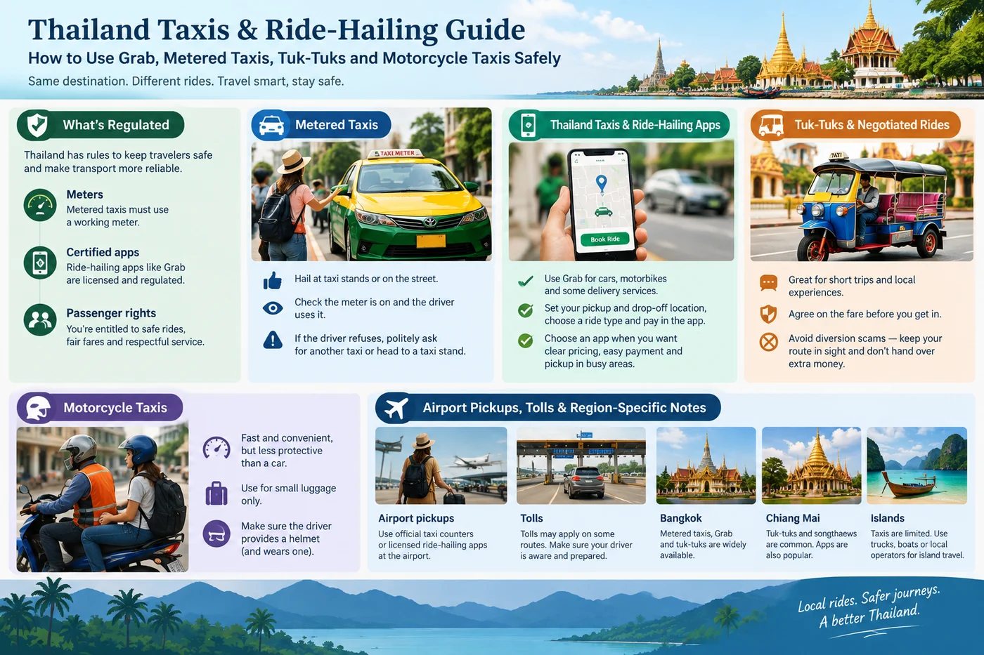 Thailand taxis and ride-hailing