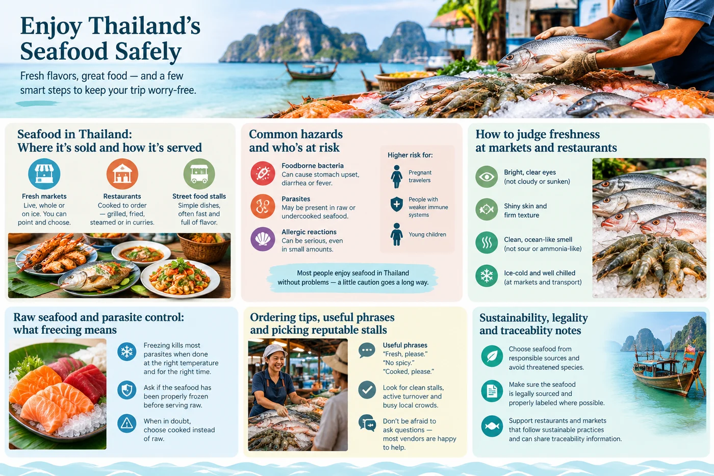 seafood in Thailand