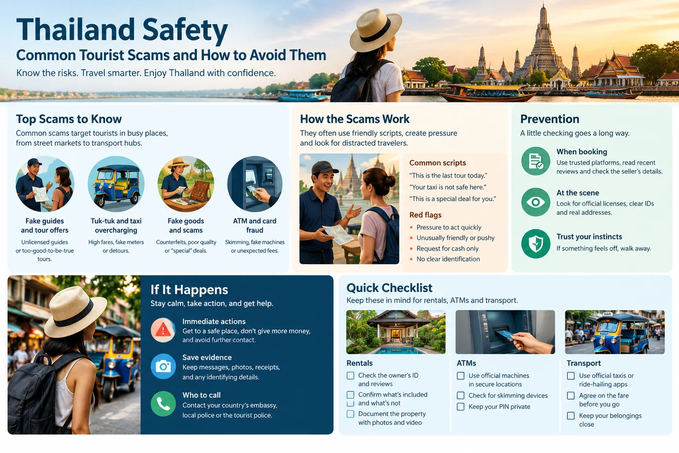 Thailand tourist scams