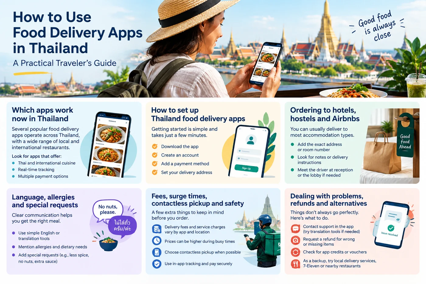 Thailand food delivery apps