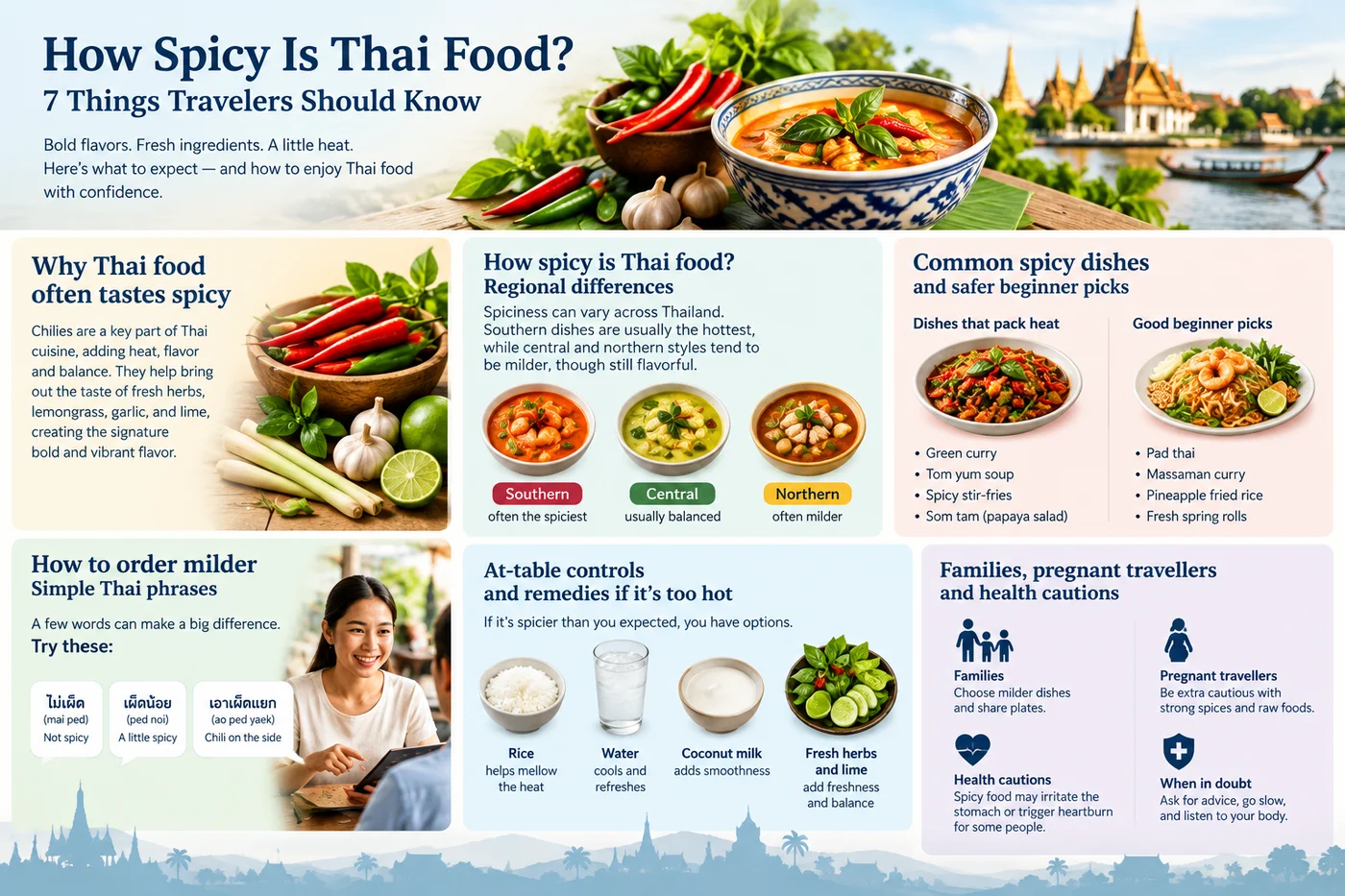 how spicy is Thai food