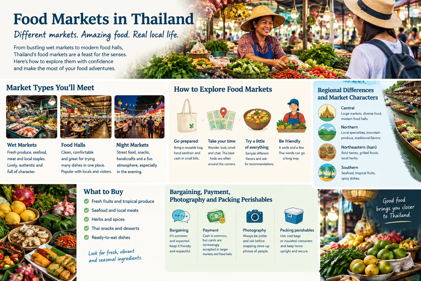 food markets in Thailand
