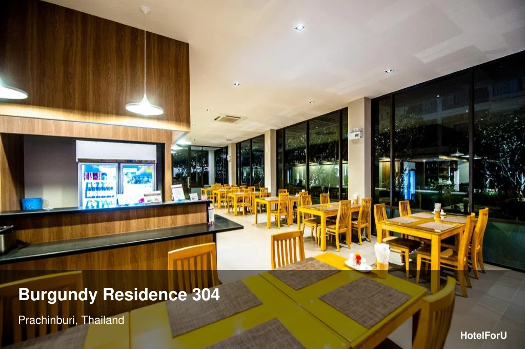 Burgundy Residence 304: Prachinburi hotel with pool & spa