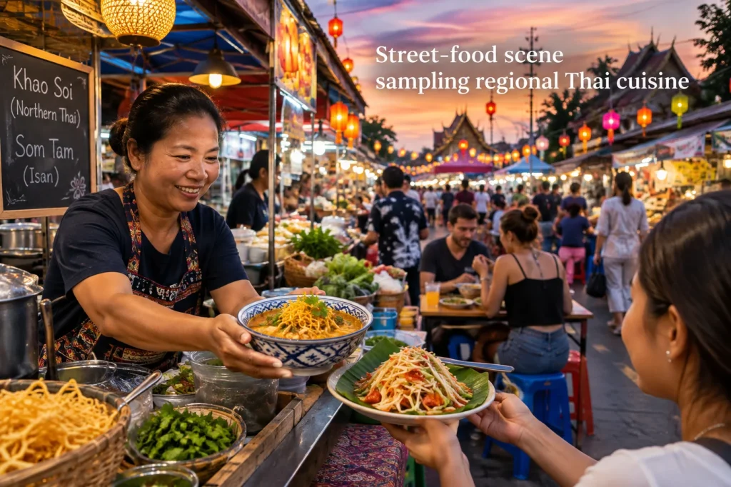 A Traveler’s Guide to Regional Thai Cuisine: Flavors and Dishes of North, Isan, Central and South Thailand
