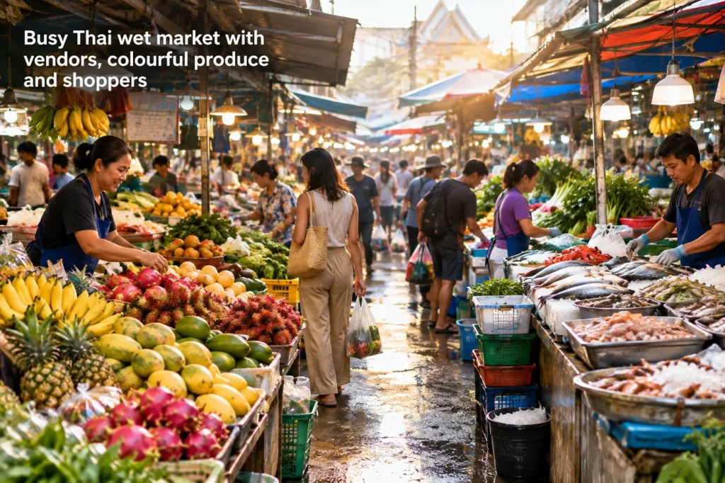 How to Explore Food Markets in Thailand: Wet Markets, Food Halls and What to Buy