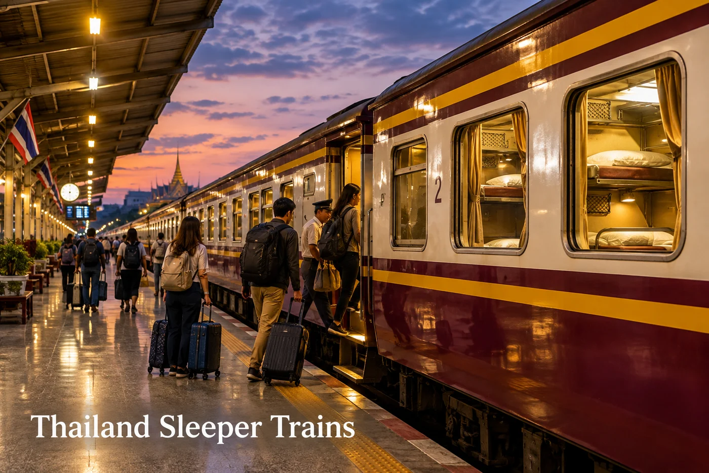 Thailand Train Travel Guide: Sleeper Trains, Classes & Booking