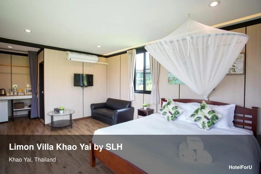 Limon Villa Khao Yai – 4-star villa with pool & dining
