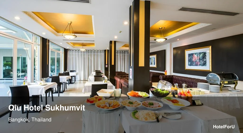 Qiu Hotel Sukhumvit: 4-Star Comfort in Bangkok