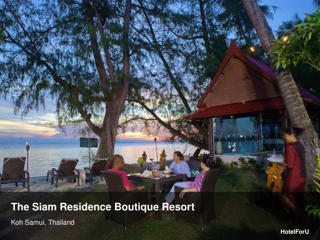 Siam Residence Boutique Resort in Koh Samui, Thailand