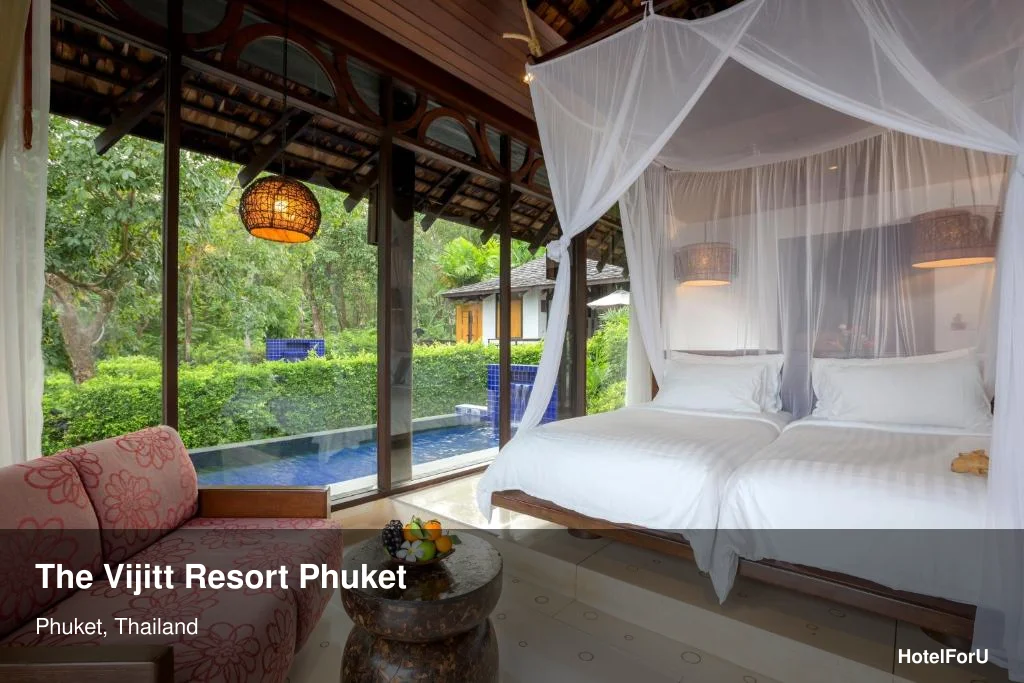 Vijitt Resort Phuket – Beachside 5-star resort with spa