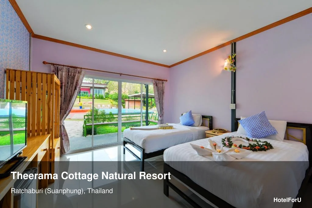 Theerama Cottage Natural Resort in Suanphung, Thailand