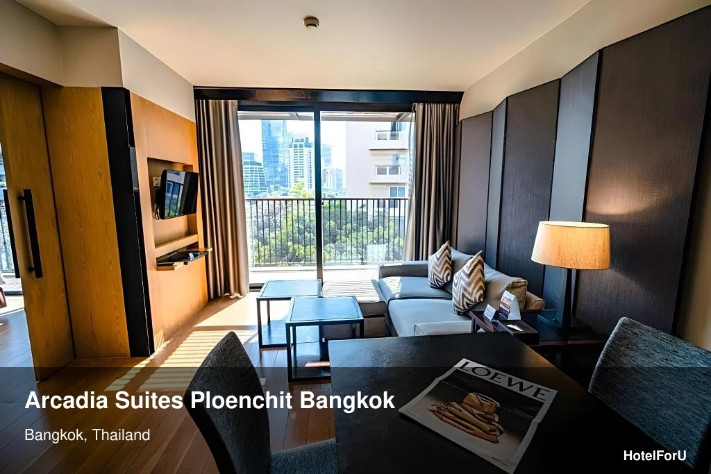 Arcadia Suites Ploenchit Bangkok: Comfortable 4-Star Stay