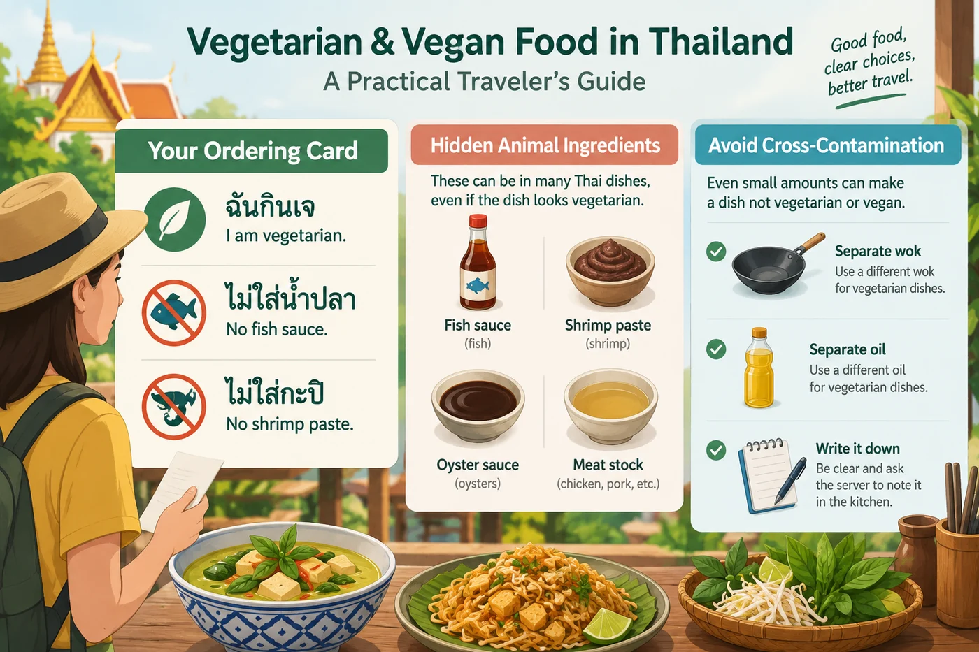 vegetarian food in Thailand
