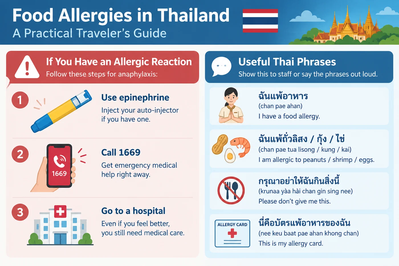 food allergies in Thailand