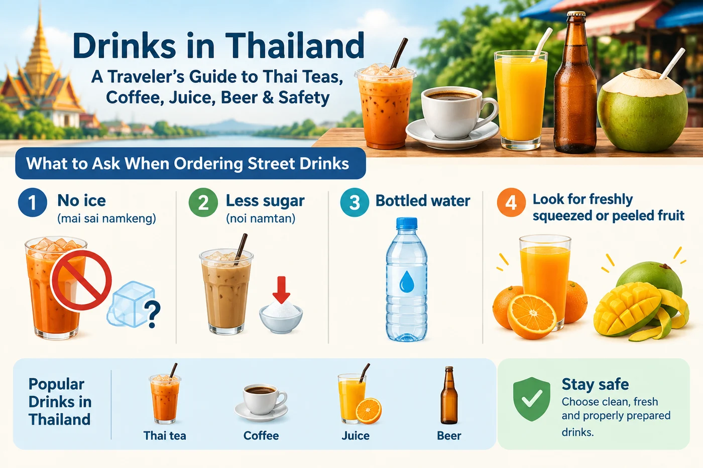 Drinks in Thailand