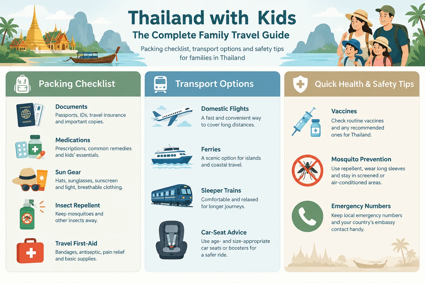 Thailand family travel