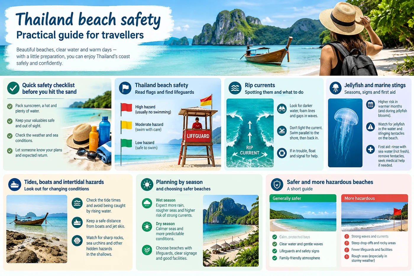 Thailand beach safety
