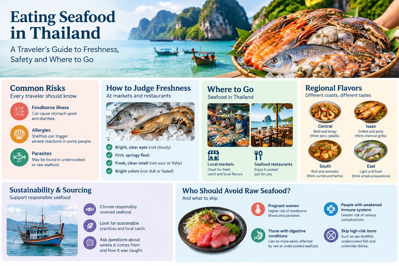 seafood in Thailand