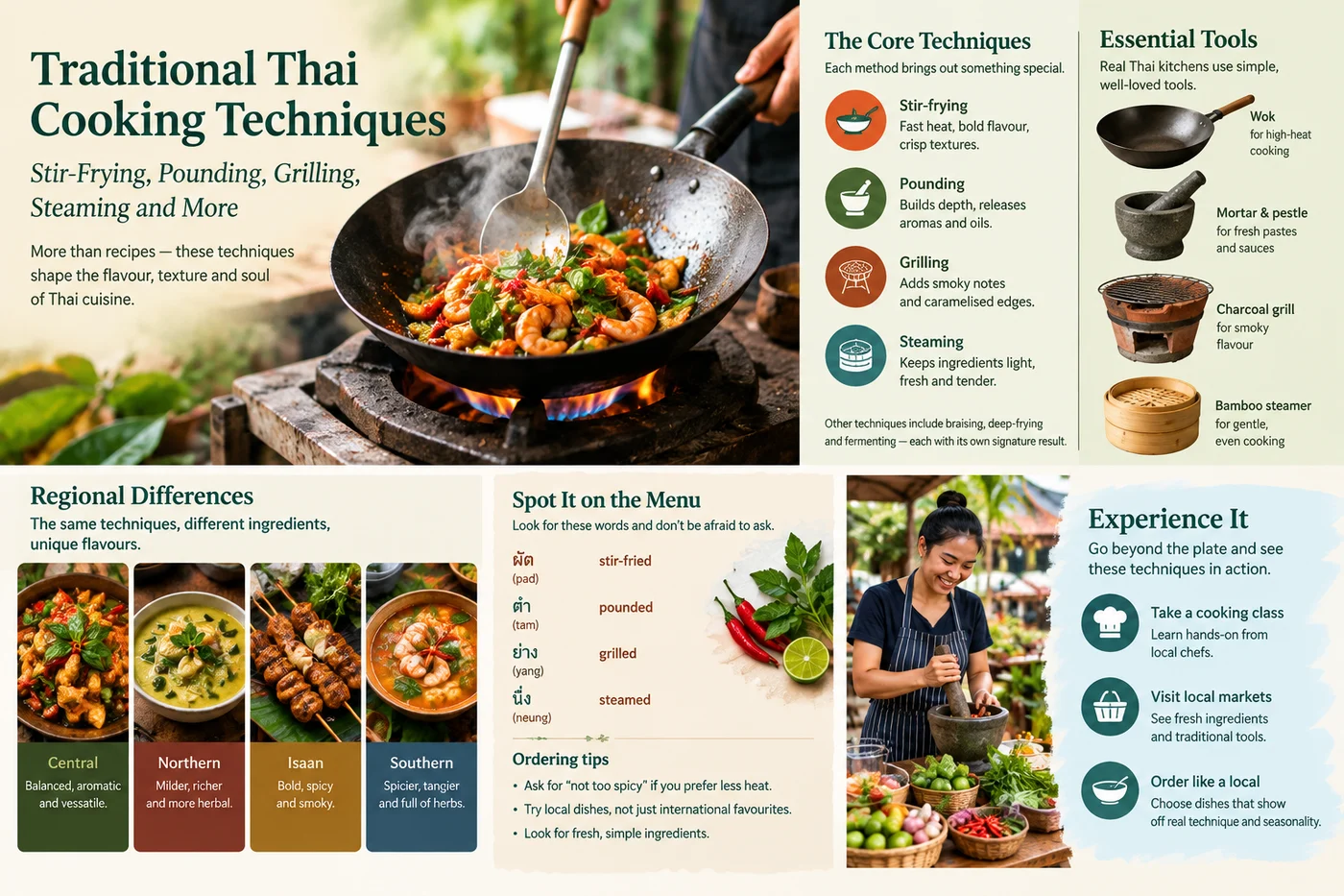 Thai cooking techniques