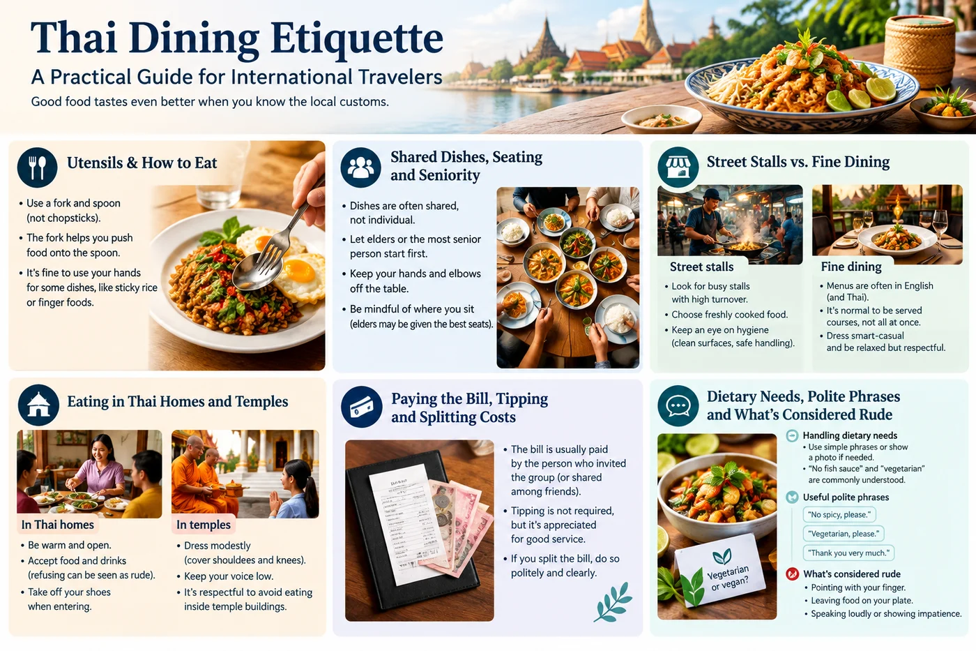Thai dining etiquette