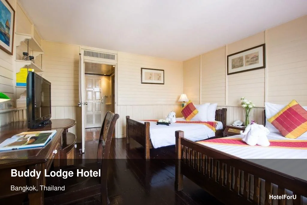 Buddy Lodge Hotel Bangkok – Khaosan Road 4-Star Guide