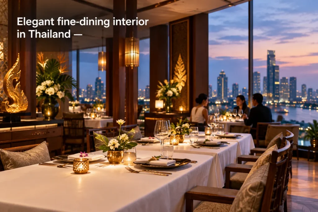 Fine Dining in Thailand: What to Expect, How to Book, and Practical Tips for Travelers