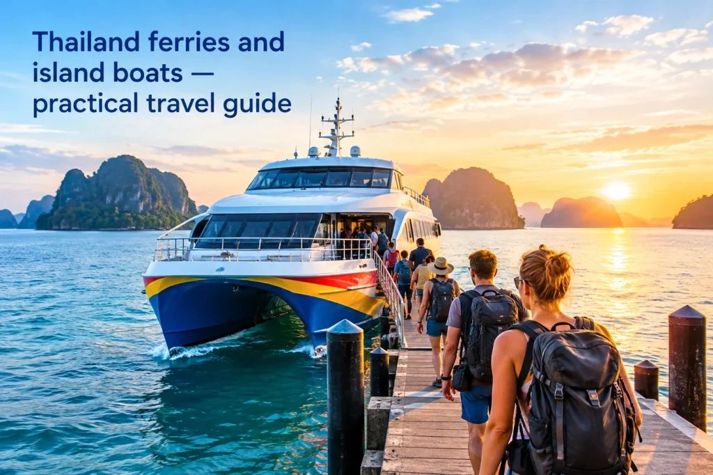 Thailand Ferries & Island Boats: The Complete Guide to Routes, Tickets, Safety and Transfers