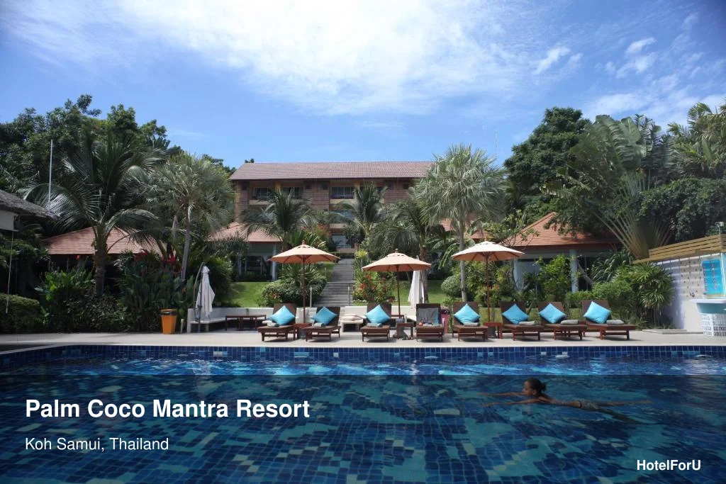 Palm Coco Mantra Resort in Koh Samui — Spa & Pool
