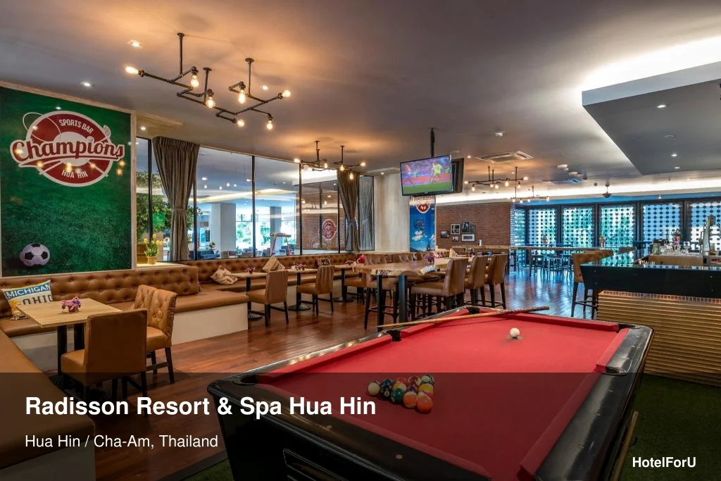 Radisson Resort Hua Hin – Pools, Dining & Beach Access