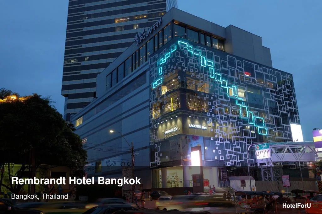 Rembrandt Hotel Bangkok — 4.5-Star Hotel with Pool