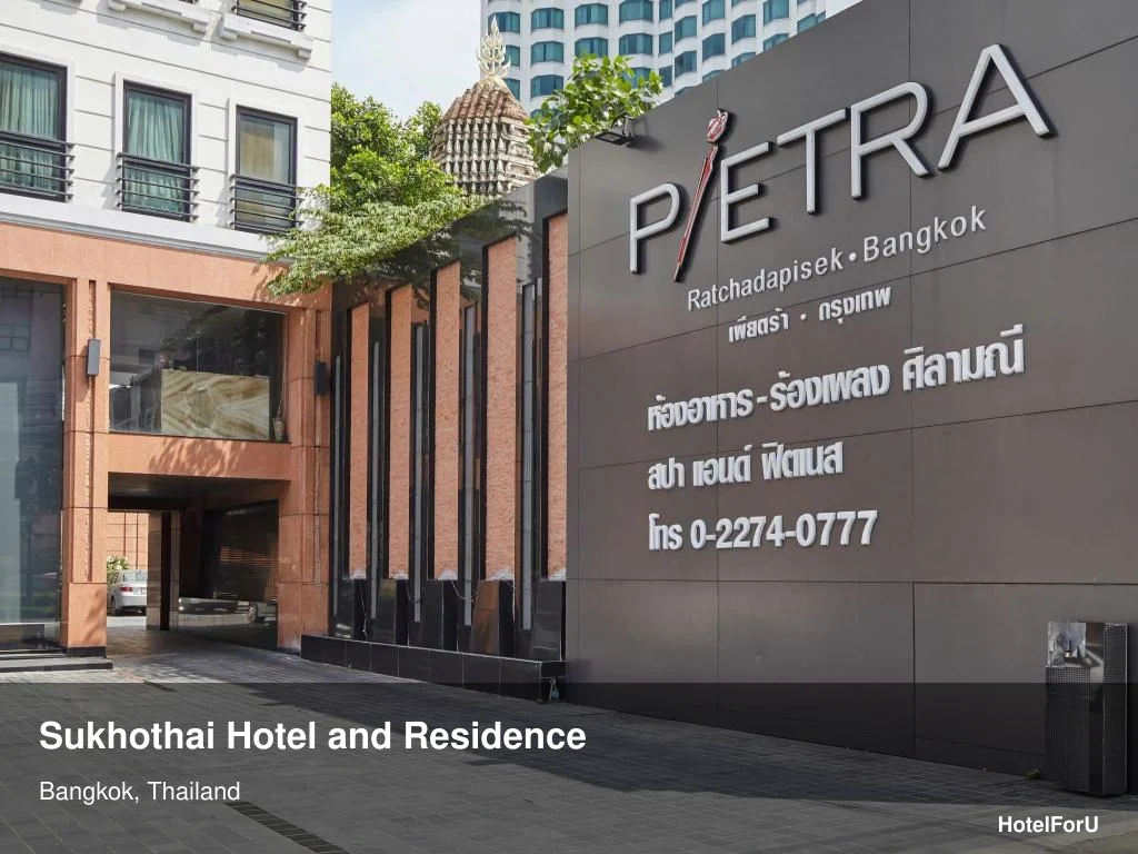 Sukhothai Hotel and Residence — Bangkok budget stay
