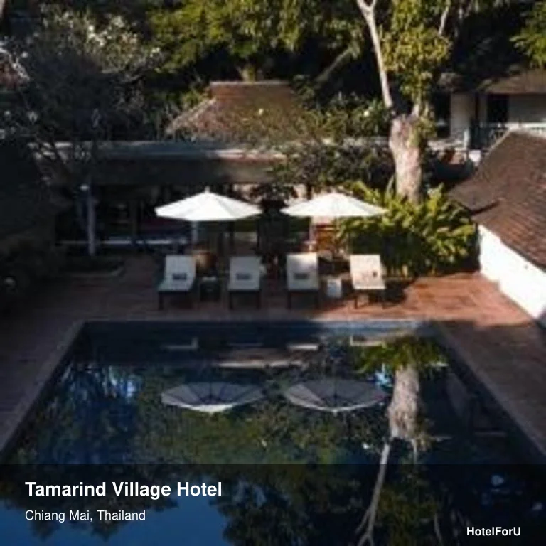 Tamarind Village Hotel — 4-Star Comfort in Chiang Mai