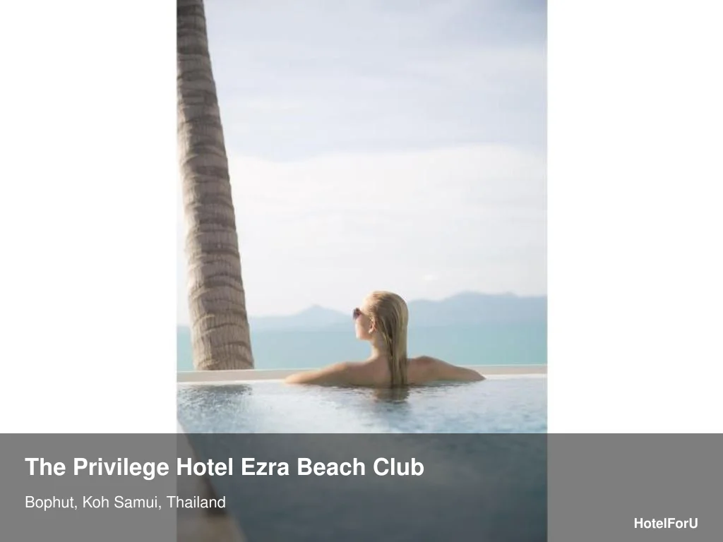 Privilege Hotel Ezra Beach Club — Koh Samui Guide